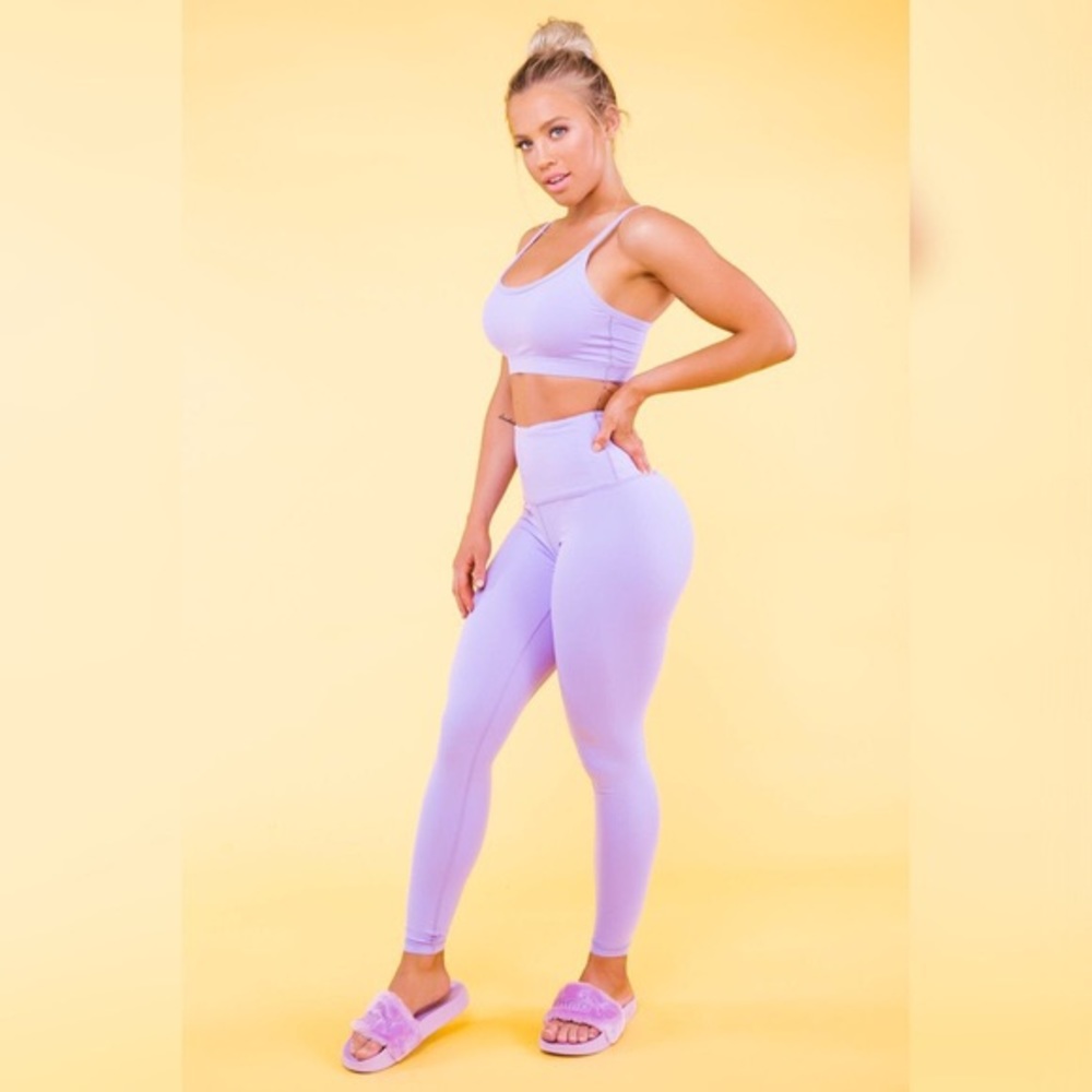 Limited edition purple Saski leggings